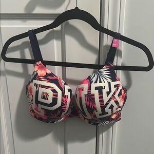 PINK Victoria's Secret Floral Push-Up Bra